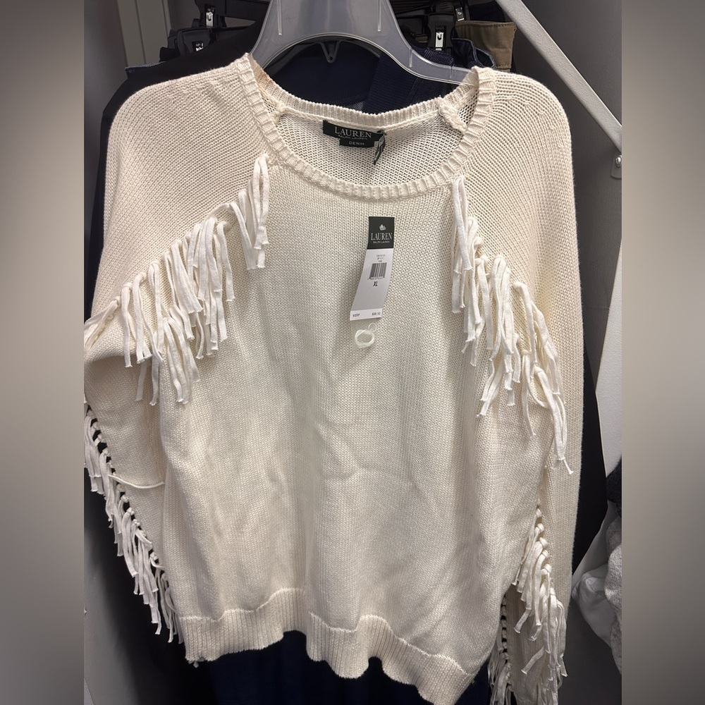 Ralph Lauren Denim XL women’s Sweater NEVER WORN!